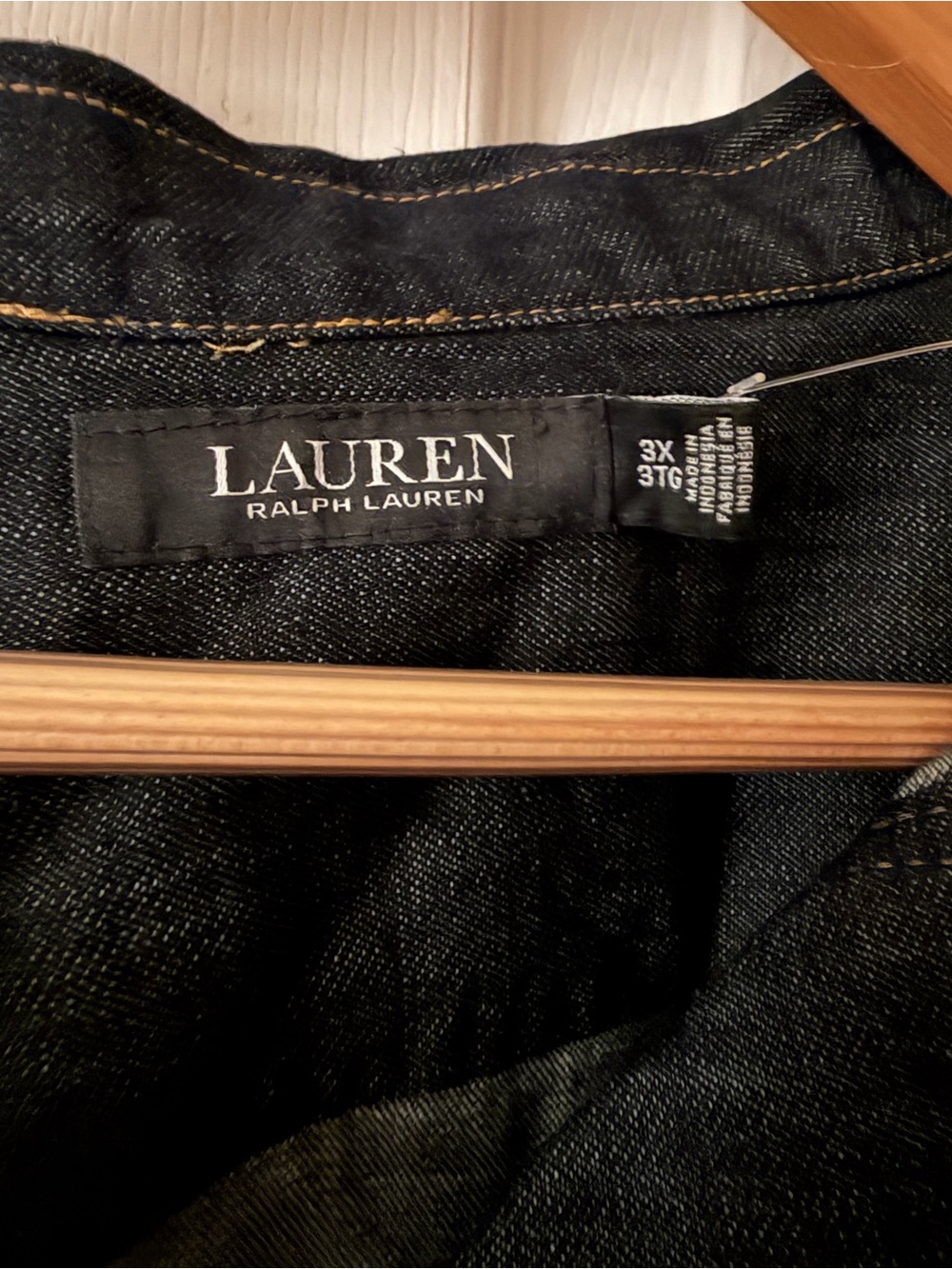 Ralph Lauren Dark Indigo Denim Tunic - Picture 5 of 12